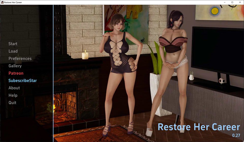 帮她恢复职业生涯Restore Her Career V2.7云汉化版[PC+安卓][更新/3.6G]_妙趣部落(km159.com)